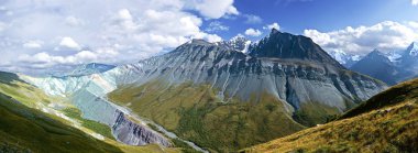Altai mountain ridge clipart