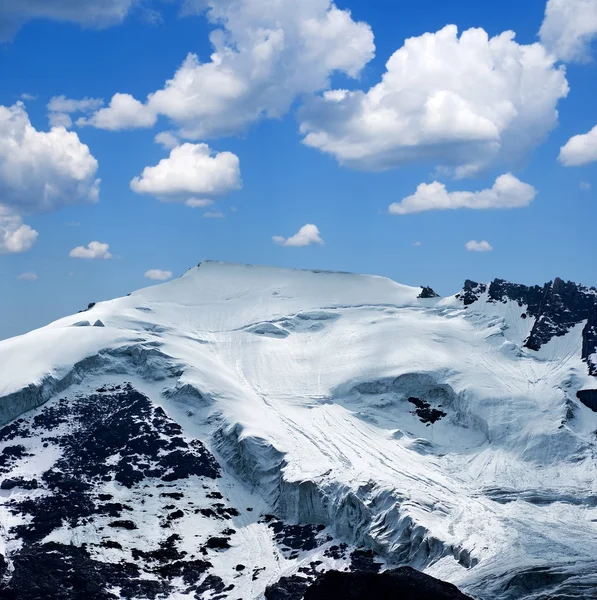 積雪の岩 — ストック写真