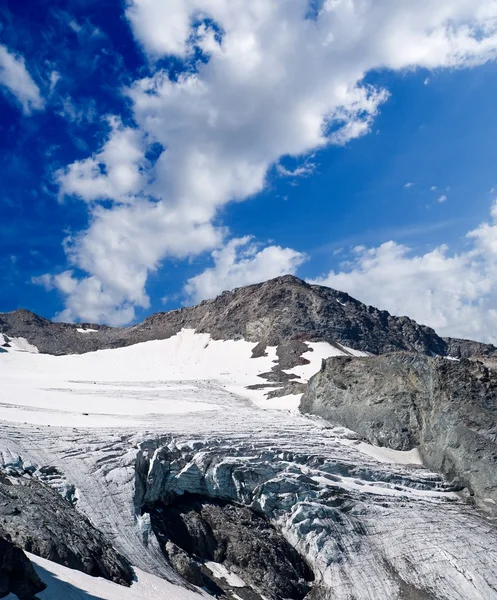 Гірський льодовик — стокове фото