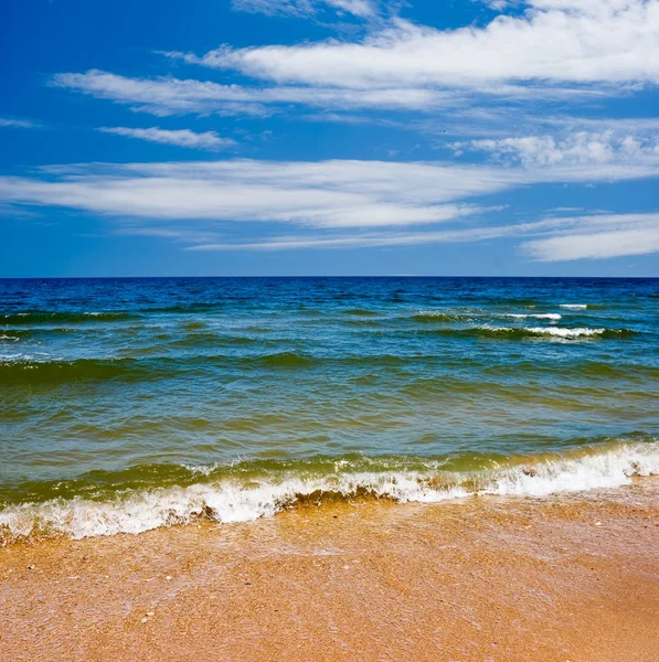 Costa do mar de verão — Fotografia de Stock