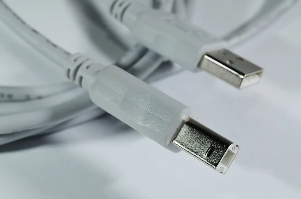 Nahaufnahme USB-Anschlüsse — Stockfoto