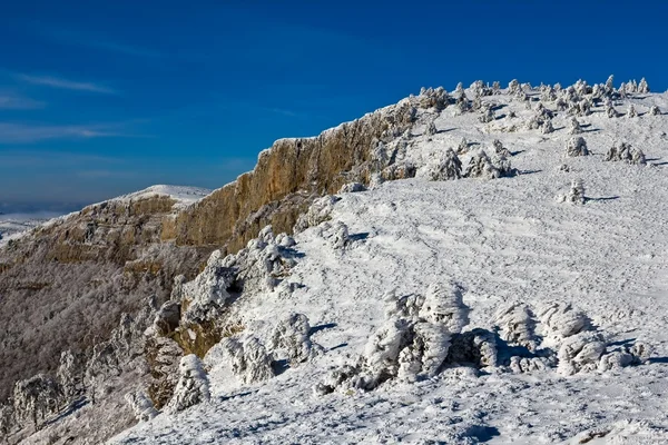 Kış Dağı Manzarası — Stok fotoğraf