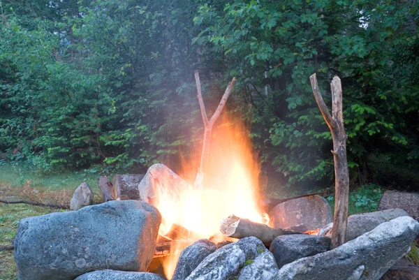 stock image Camp fire