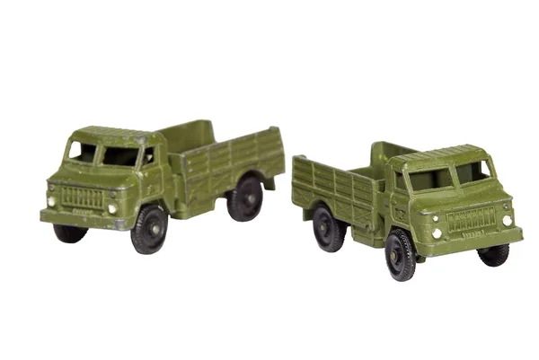 stock image Two war trucks