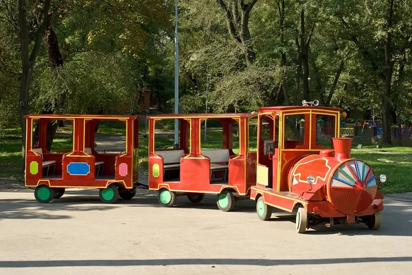 Small children train — Stock Photo, Image