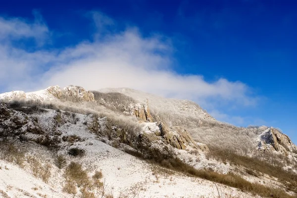 Zima v horách — Stock fotografie