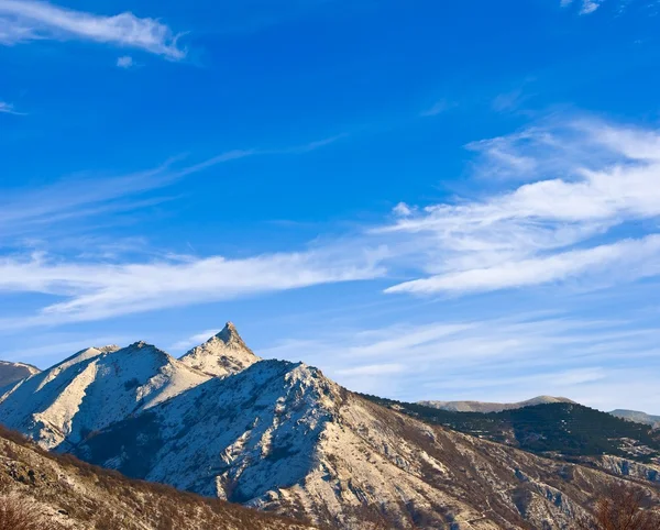 Krimea las montañas invernales — Foto de Stock