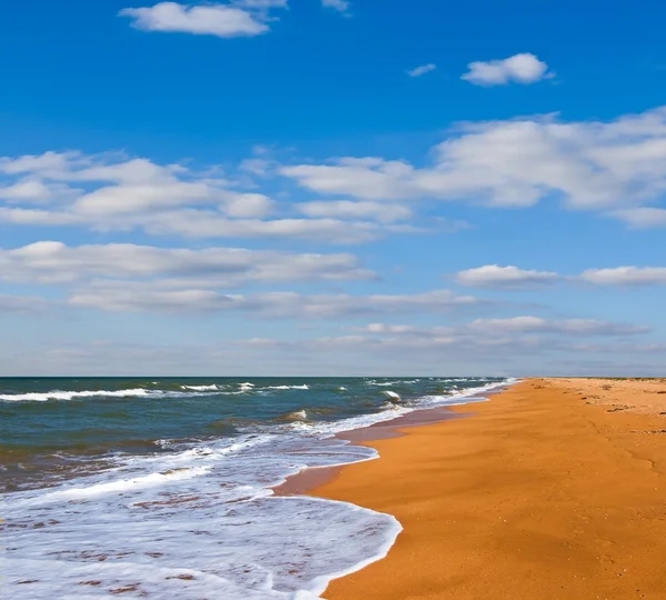 Lato morze plaża — Zdjęcie stockowe