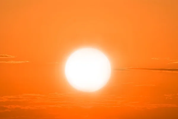 Sfondo di sole di sera — Foto Stock