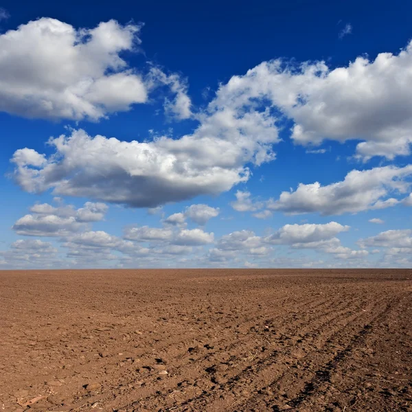 Tierras de arado de primavera — Foto de Stock