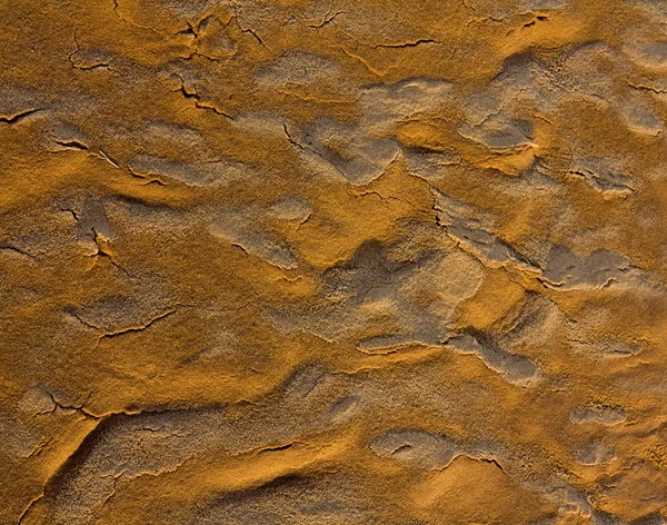 stock image Frozen sand as a background