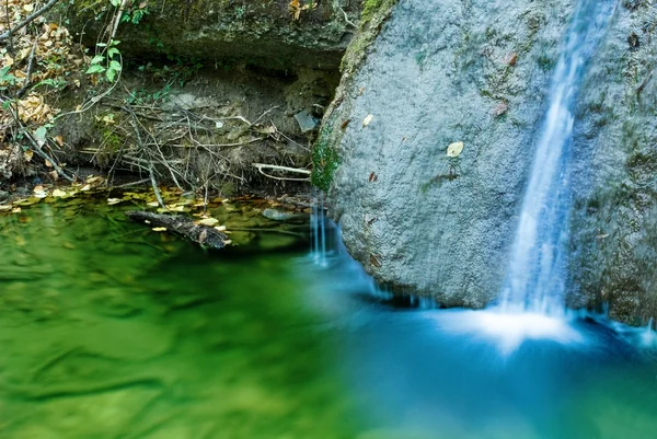 Closeup waterfall — Stock Photo, Image