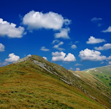 dağlar manzara parlak bir gün