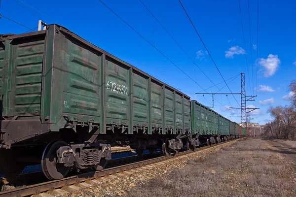 Treno merci — Foto Stock