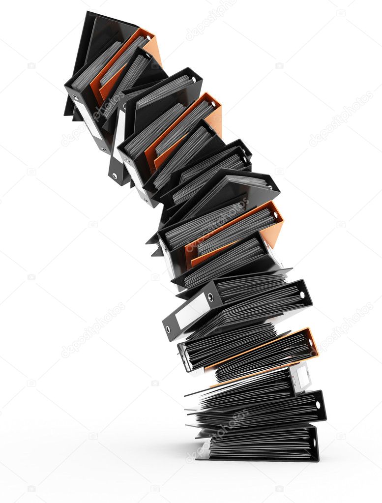 Heap of archive folders