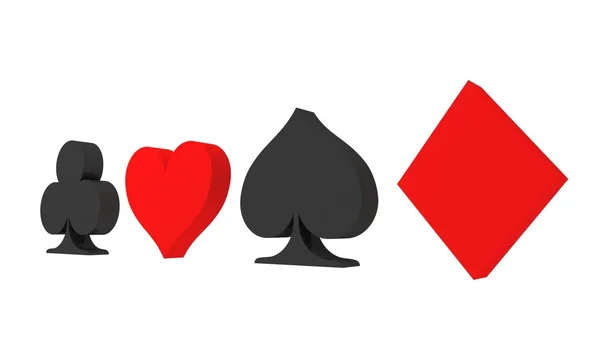 カードのシンボル — ストック写真