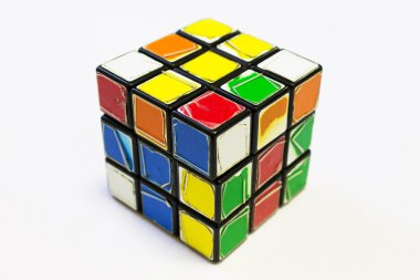 Old Rubik's Cube clipart