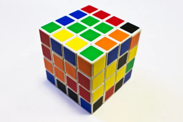 Rubiks kub 4 x 4 Stockbild