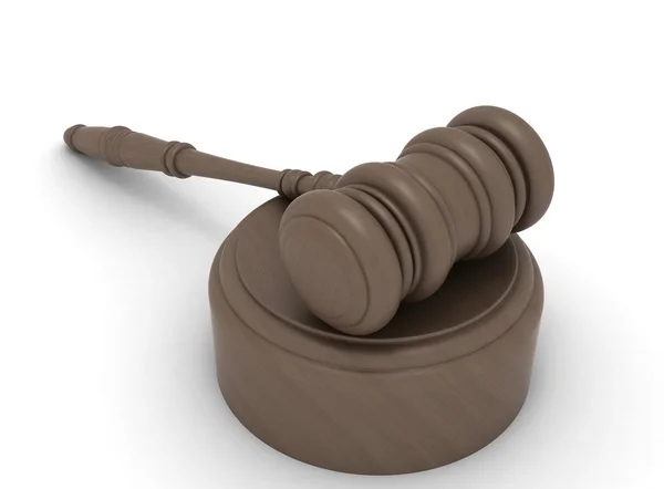 stock image Wooden law gavel