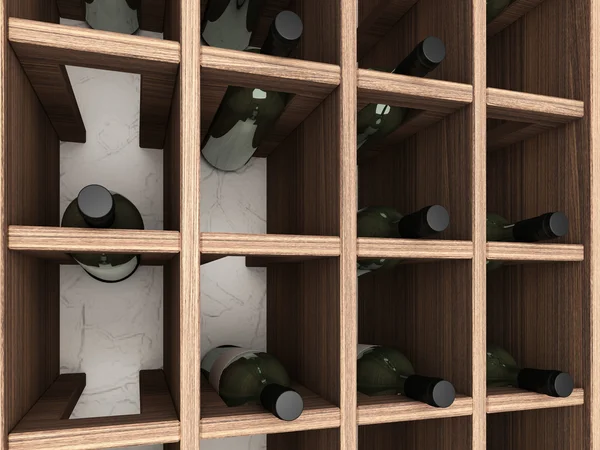 Wine gabinetu — Zdjęcie stockowe