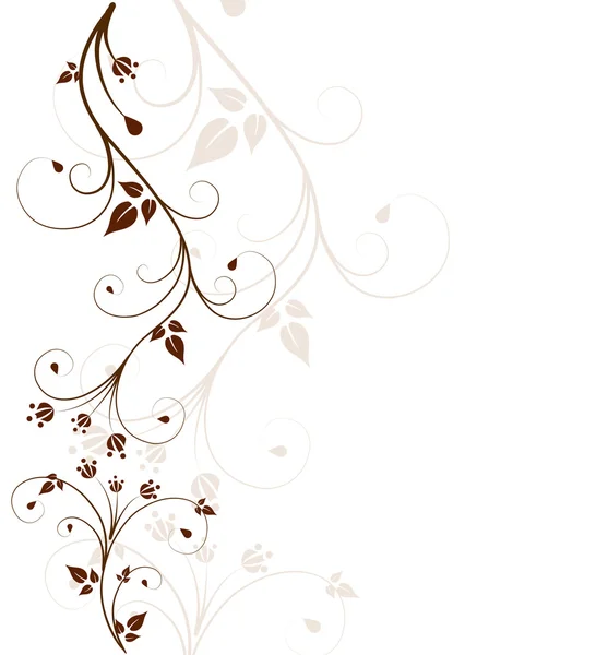 Beau fond floral abstrait — Image vectorielle