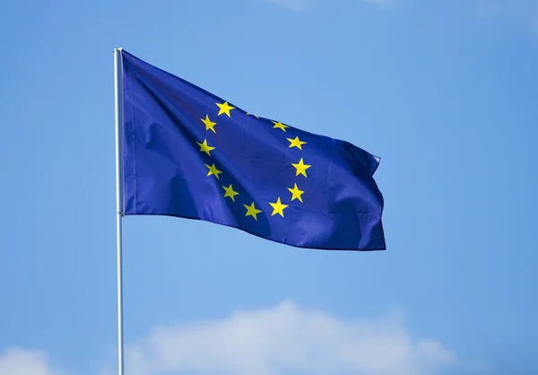 Európai Unió zászlaja — Stock Fotó