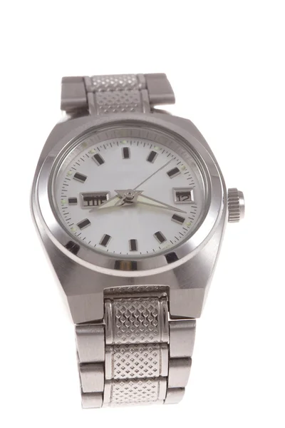 Zegarek na rękę na białym tle — Zdjęcie stockowe