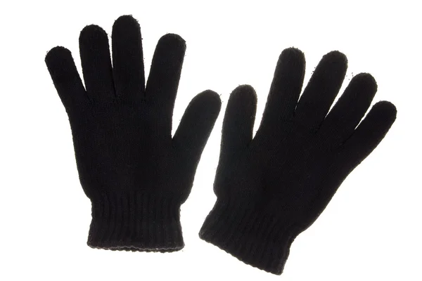 Zimní rukavice na izolované — Stock fotografie