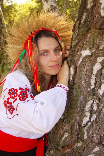 Donna ucraina — Foto Stock
