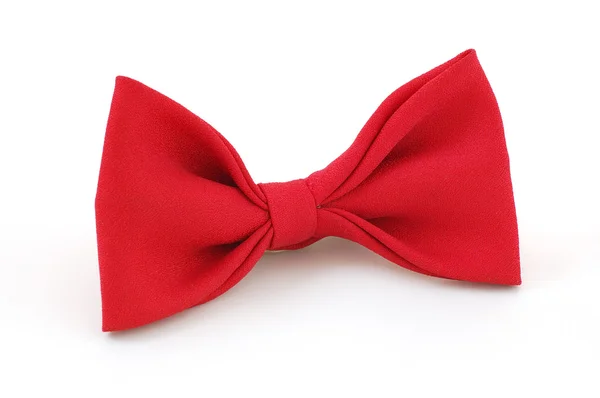赤い弓のネクタイ — ストック写真