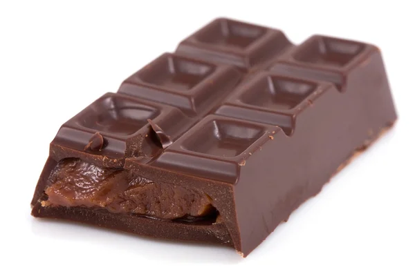 Chocolate with cream — Stock Photo, Image