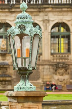 Lantern in Zwinger Palace clipart