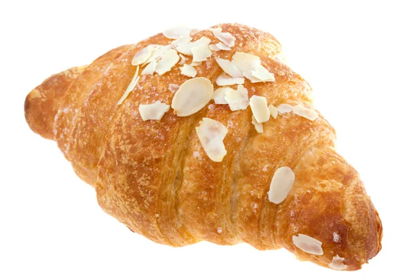 Croissant på isolerade — ストック写真
