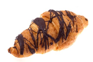 Chocolate croissant clipart