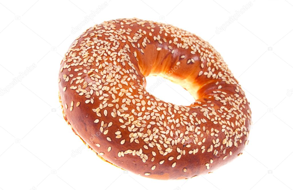 Bagel isolated