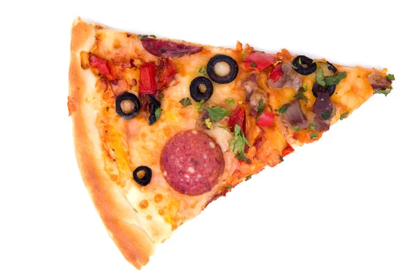 고립 된 피자 — 스톡 사진