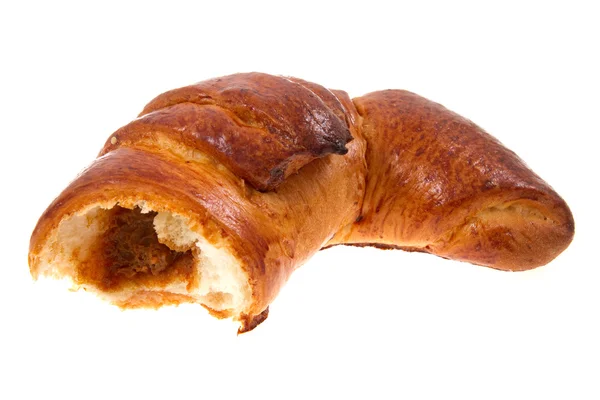 Croissant de chocolate — Fotografia de Stock