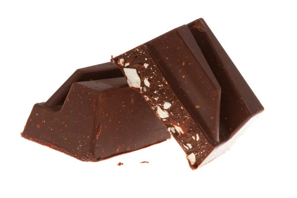 Çikolata izole — Stok fotoğraf