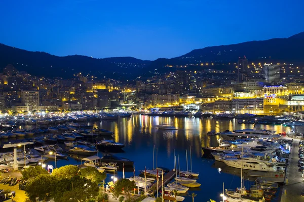 Monaco la nuit — Photo