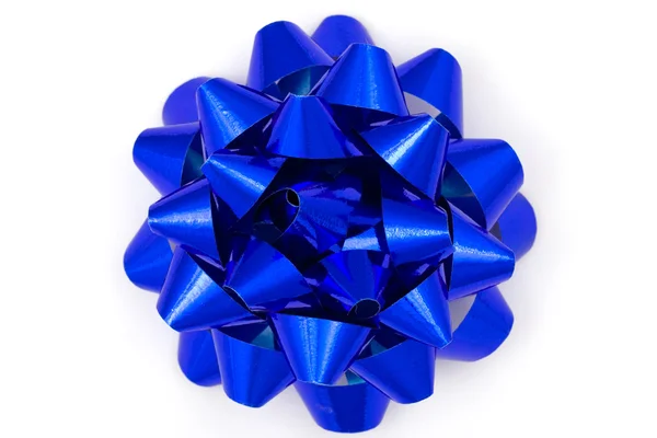 stock image Blue bow