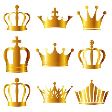 Icon of crown clipart