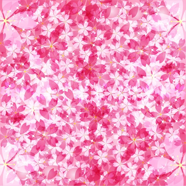 Latar belakang bunga sakura - Stok Vektor