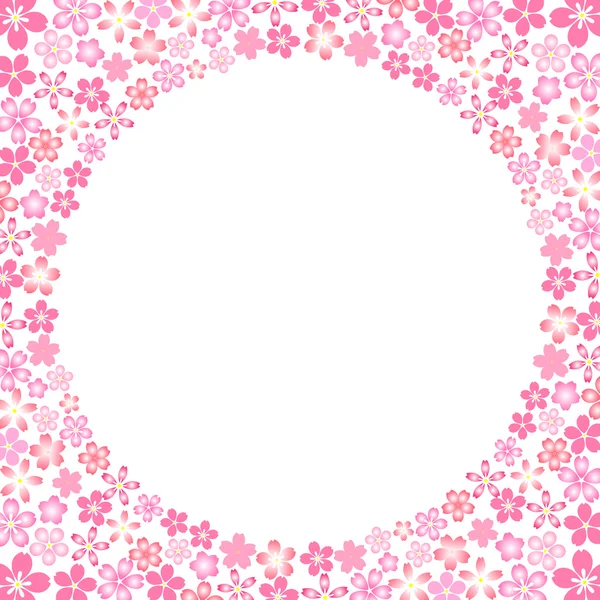 樱花的背景 — 图库矢量图片