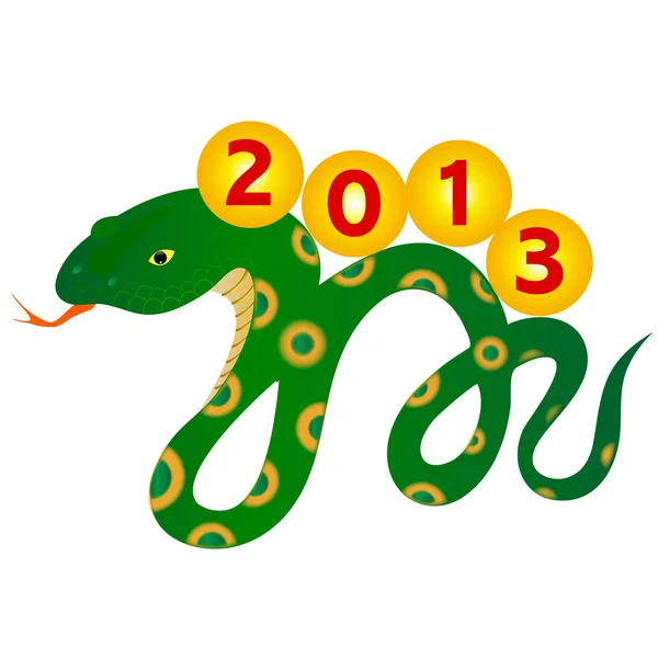 Illustration du serpent — Image vectorielle