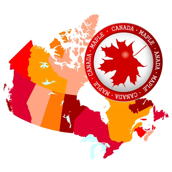 Канада — стоковый вектор