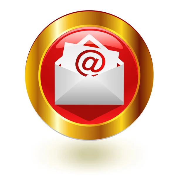 E-Mail markieren unter — Stockvektor