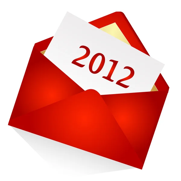 Электронная почта 2012 года — стоковый вектор
