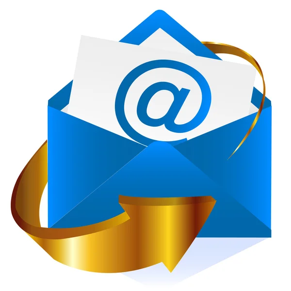 E-posta olarak işaretleme — Stok Vektör