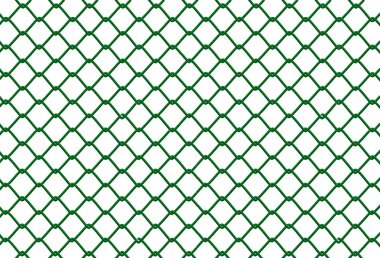 Green Fence clipart