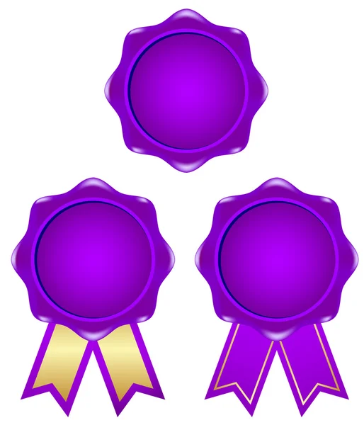 Фіолетові рамки — стоковий вектор